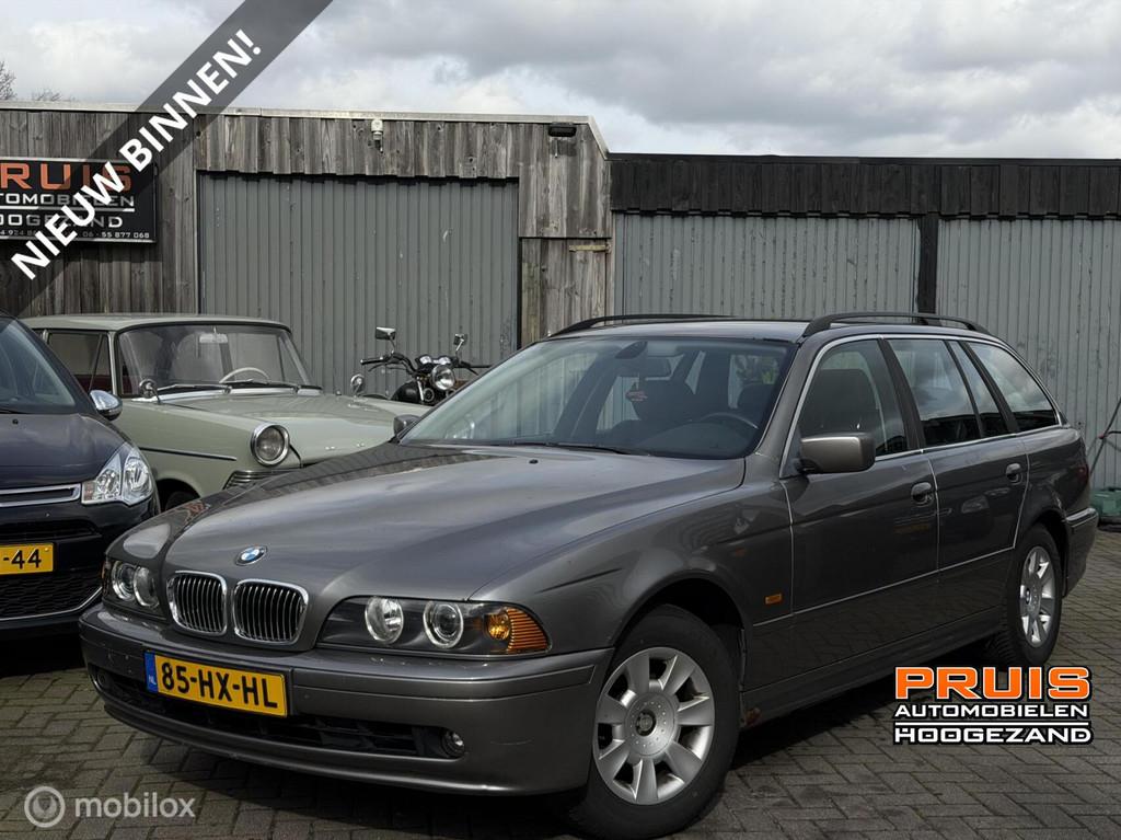 BMW 5-serie Touring 520i Executive -LEDER-CLIMA- *INRUIL MOG, 2171 cc, Achterwielaandrijving, Gebruikt, Handgeschakeld