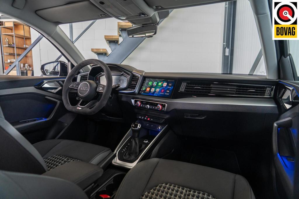 Audi A1 Citycarver 30 TFSI 110 pk | S-line | Carplay | Sfeer, Auto's, Audi, Stof, Met garantie (alle), Blauw, Bedrijf
