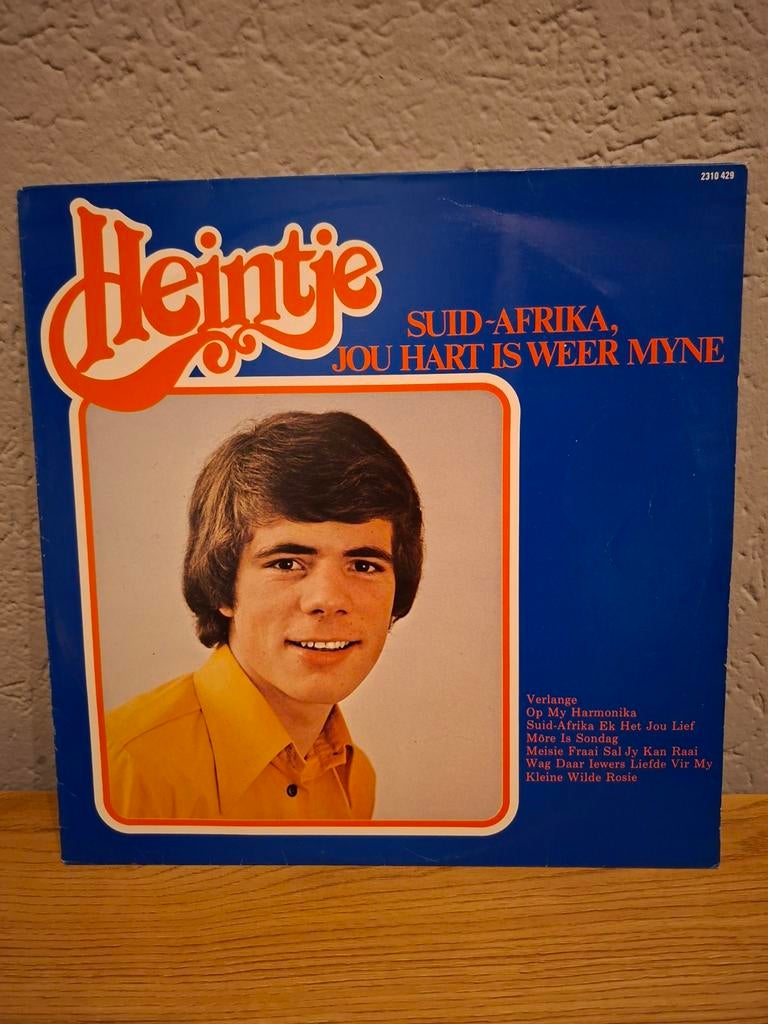 LP Heintje - Zuid-Afrika, Jou Hart Is Weer Myne, Cd's en Dvd's, Vinyl | Nederlandstalig, Ophalen of Verzenden, Zo goed als nieuw