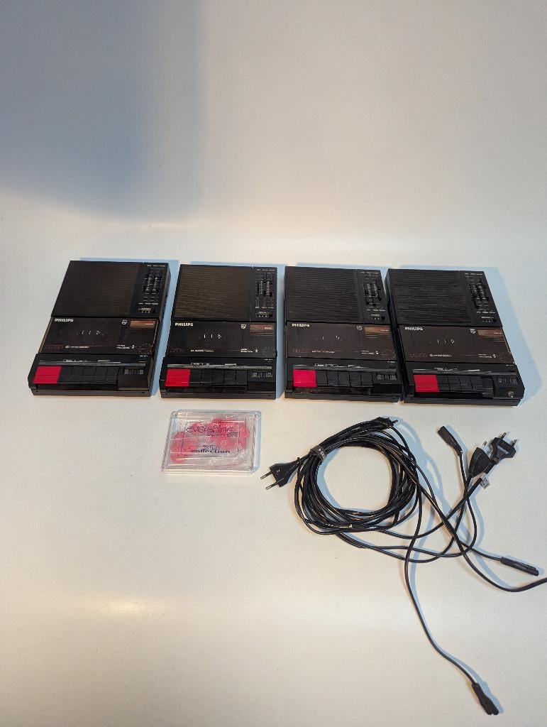 Philips d6350, Audio, Tv en Foto, Cassettedecks, Ophalen of Verzenden, Enkel, Philips, Tape counter