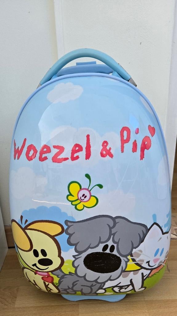 Kids koffer, Ophalen, Hard kunststof, Minder dan 50 cm, Zo goed als nieuw