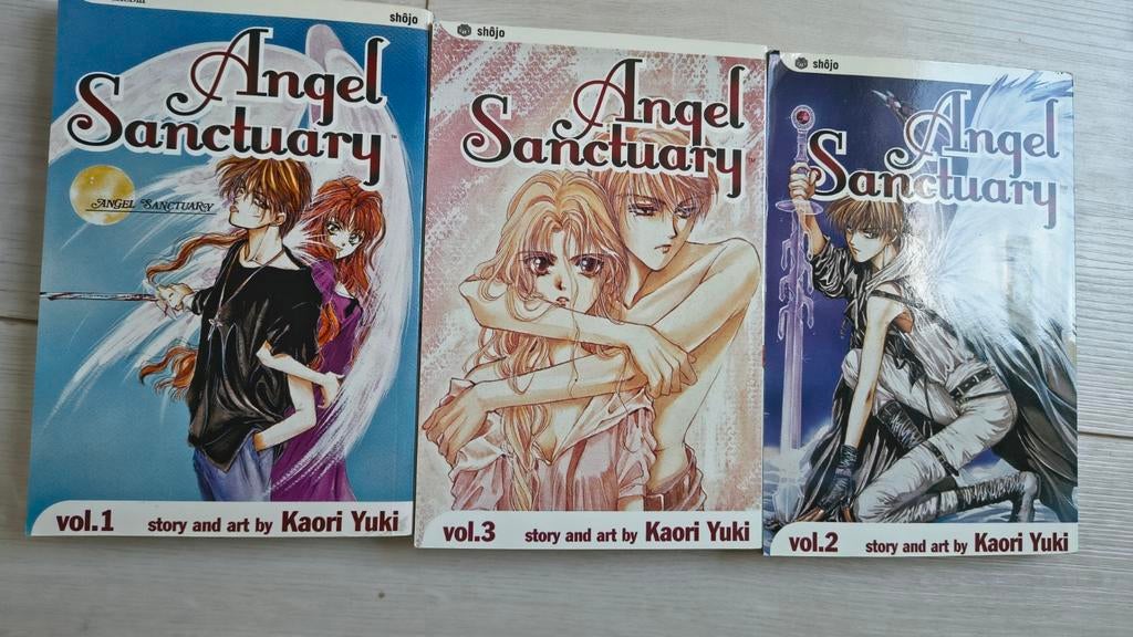 Angel sanctuary manga 1t/m 3 prijs voor set manga anime, Ophalen