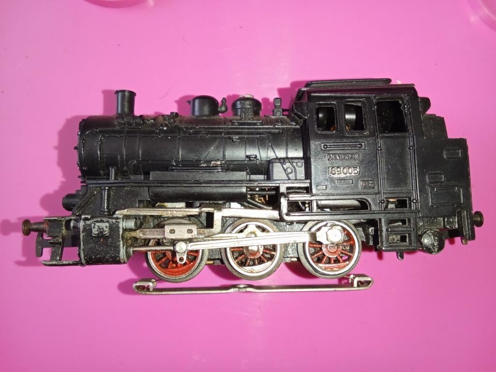 Märklin HO Stoomlocomotief 89005 - Vintage Model, Hobby en Vrije tijd, Modeltreinen | H0, Wisselstroom, Gebruikt, Locomotief, Ophalen of Verzenden