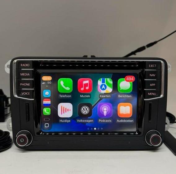 Volkswagen MIB STD2 PQ ( G versie ) DAB+CarPlay Complete Set, Auto diversen, Autoradio's, Gebruikt, Ophalen of Verzenden