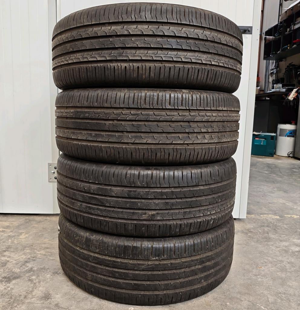 4x 235/55 R19 Continental zomer 235 55 R 19 banden, 19 inch, Gebruikt, Ophalen of Verzenden, Volvo