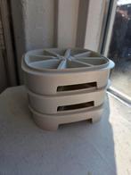 Tupperware vintage ijsblokjes, Ophalen of Verzenden, Zo goed als nieuw, Crème