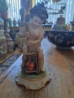 Dresden porselein beeldje, Antiek en Kunst, Antiek | Porselein, Ophalen of Verzenden