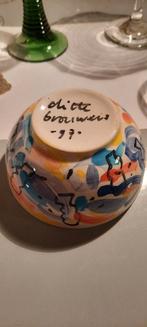 Ditte Brouwers kommetje keramiek, Antiek en Kunst, Ophalen