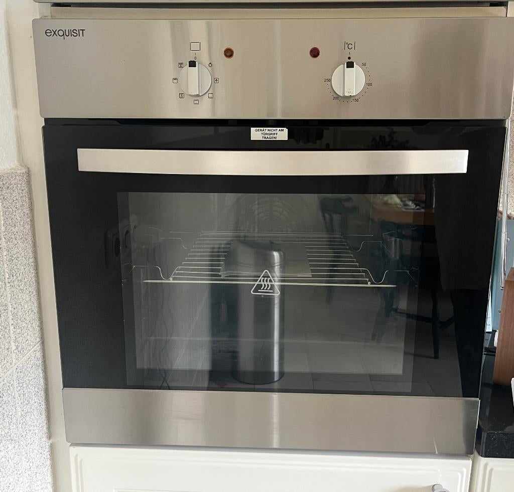 exquisit oven + heteluchtoven (NIEUW), Witgoed en Apparatuur, Ovens, Ophalen, Hete lucht, 60 cm of meer, Nieuw