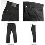 Levis jeans 504 zwart, Kleding | Heren, Spijkerbroeken en Jeans, Zwart, Ophalen of Verzenden, Zo goed als nieuw, W33 - W34 (confectie 48/50)