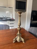 Koperen staande kaarsenhouder, Antiek en Kunst, Antiek | Kandelaars, Ophalen of Verzenden, Koper of Brons