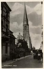 Kerkstraat, Vaals - volk auto - ongelopen, Ophalen of Verzenden, Voor 1920, Ongelopen, Limburg