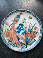 Twee Vintage Genin Trudeau Pauw Porseleinen Borden, Ophalen of Verzenden