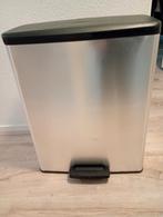 Curver prullenbak 2x26 liter metallic, Huis en Inrichting, Kunststof, Nieuw, 40 liter of meer, Ophalen of Verzenden