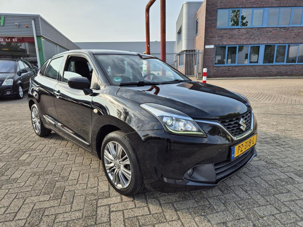 Suzuki Baleno 1.2 Exclusive|AIRCO|NAP|BT|, Gebruikt, 4 cilinders, 840 kg, Zwart