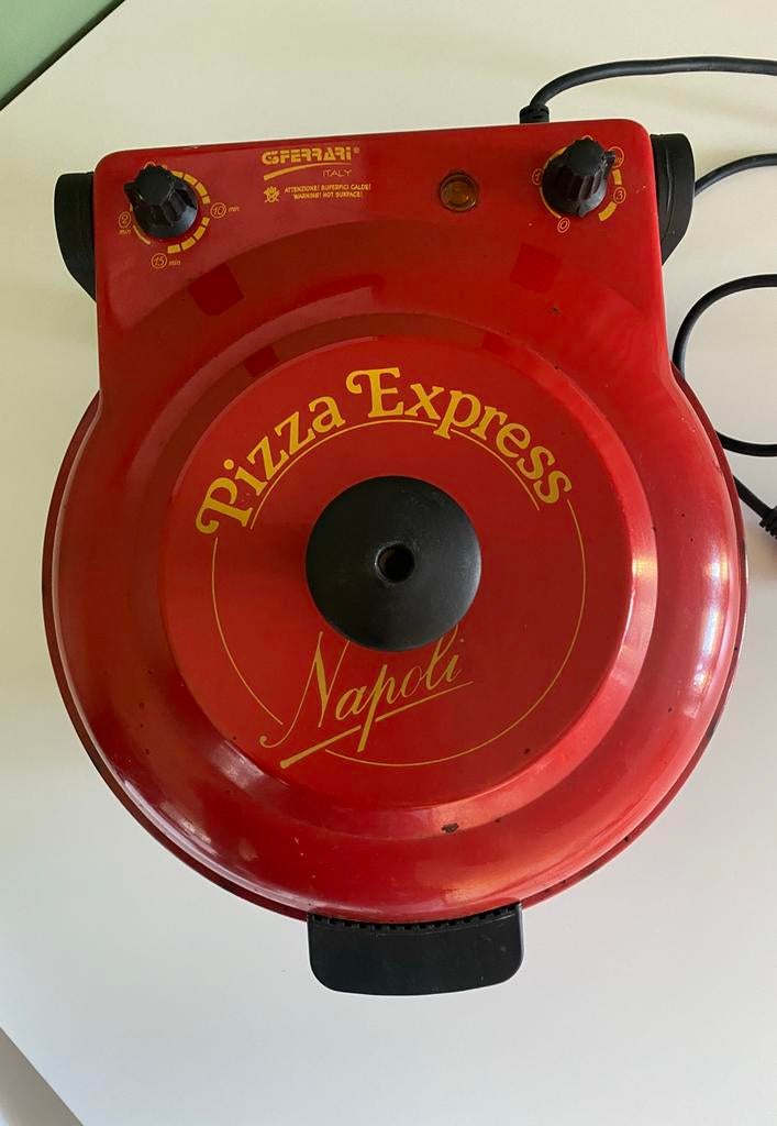 Ferarri pizza oven elektisch, Tuin en Terras, Ophalen, Gebruikt