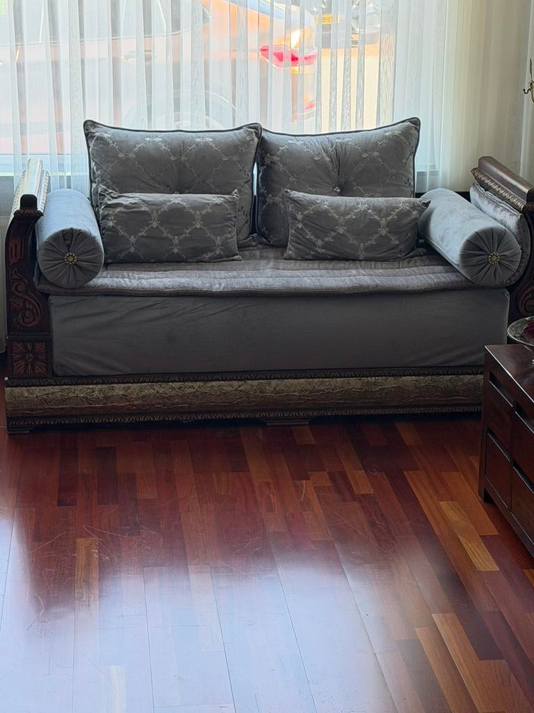 prachtige traditionele Marokkaanse salon, Ophalen of Verzenden, Zo goed als nieuw, Eenpersoons, Minder dan 150 cm