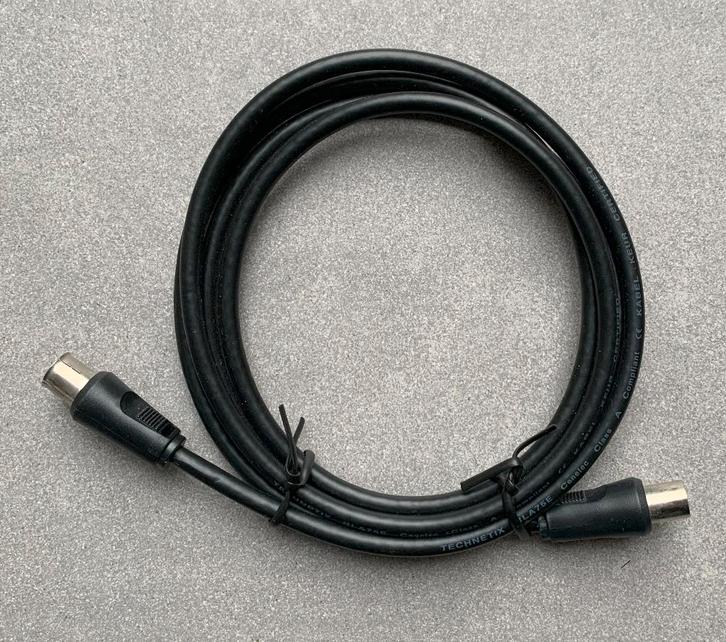 COAX kabel Technetix 150 cm Antenne kabel 1.5m RLA75E M/F, Audio, Tv en Foto, Audiokabels en Televisiekabels, Nieuw, Coaxiale kabel