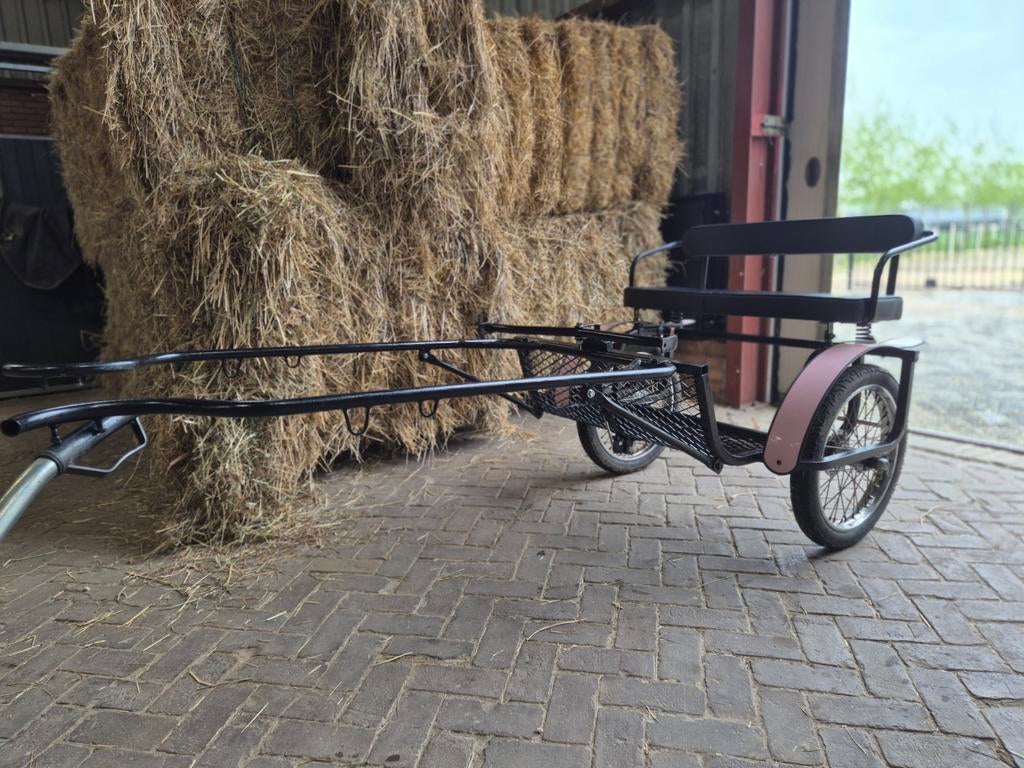 Sulky Shetlander, Ophalen