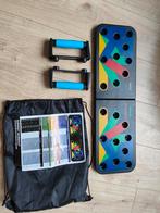 Push-up Board met Trainingsgids, Sport en Fitness, Ophalen of Verzenden, Zo goed als nieuw, Rug, Push-up steun