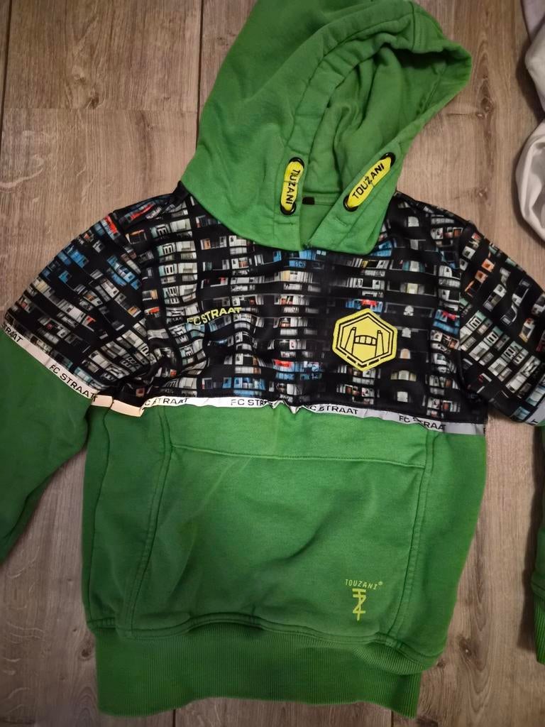 Touzani Voetbal FC Straat hoodie maat 122-128, Gebruikt, Trui of Vest, Ophalen of Verzenden, Touzani