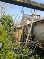 Veel hanging baskets, hangmanden van draadstaal., 25 tot 40 cm, Gebruikt, Rond, Ophalen of Verzenden