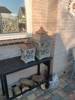 Set van 2 vintage lantaarns in goede staat, Ophalen of Verzenden