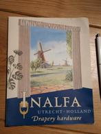 NALFA , UTRECHT, DRAPERY HARDWARE, JAREN VIJFTIG, Verzamelen, Ophalen of Verzenden, Gebruikt, Reclamebord