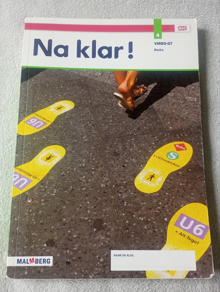 Na klar! 4 VMBO-GT Duits - Malmberg, Ophalen of Verzenden, Zo goed als nieuw, MBO, Elisabeth Lehner-te Lindert, Gert Goss, Anke Poschmann