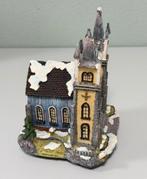 Kerst Kerk / Kathedraal Kerstdorp met Verlichting – 24 cm, Gebruikt, Ophalen of Verzenden, H, H