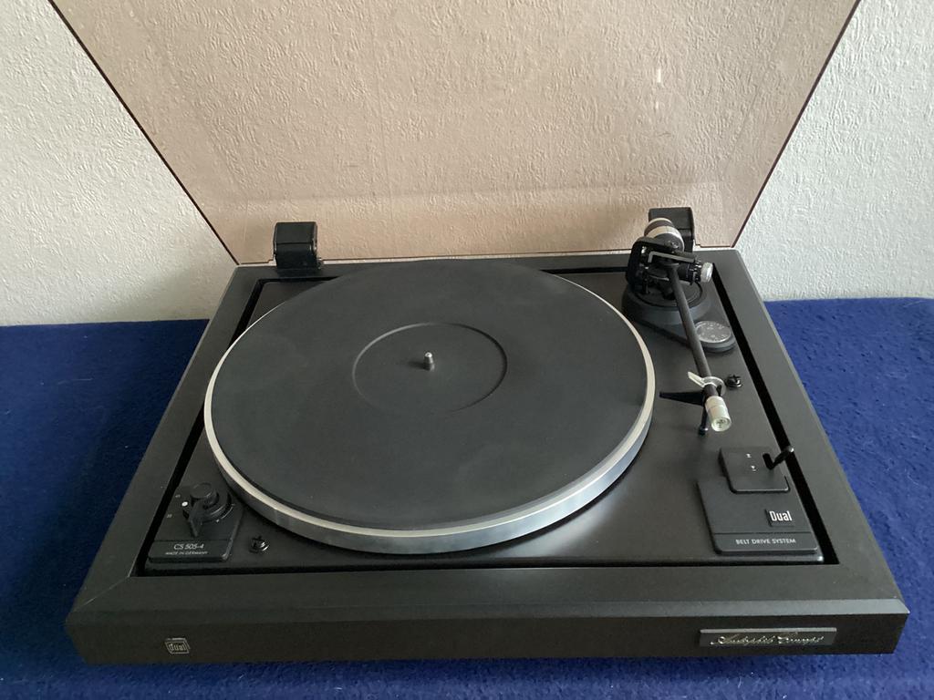 DUAL CS 505-4 (lees de tekst svp.), Ophalen, Pitch-regelaar, Platenspeler, Niet werkend