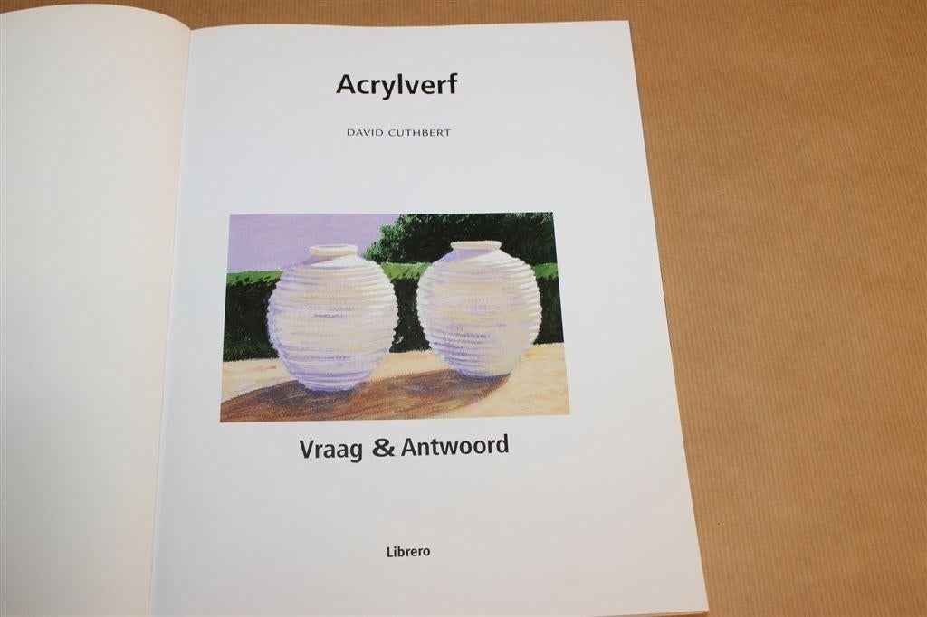 Acrylverf — Vraag & Antwoord, Technieken, Boeken, Ophalen of Verzenden, Zo goed als nieuw, Tekenen en Schilderen