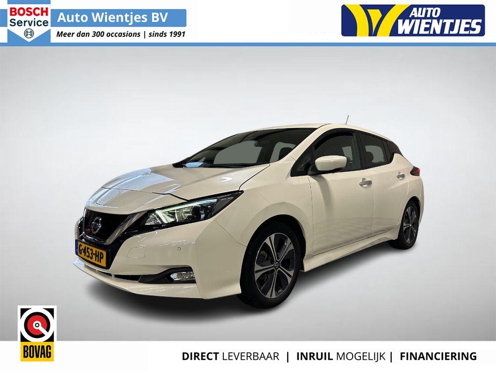 Nissan LEAF N-Connecta 40kWh | SOH 89% | Navi | Camera, Auto's, Nissan, Gebruikt, Wit, Origineel Nederlands, Adaptive Cruise Control