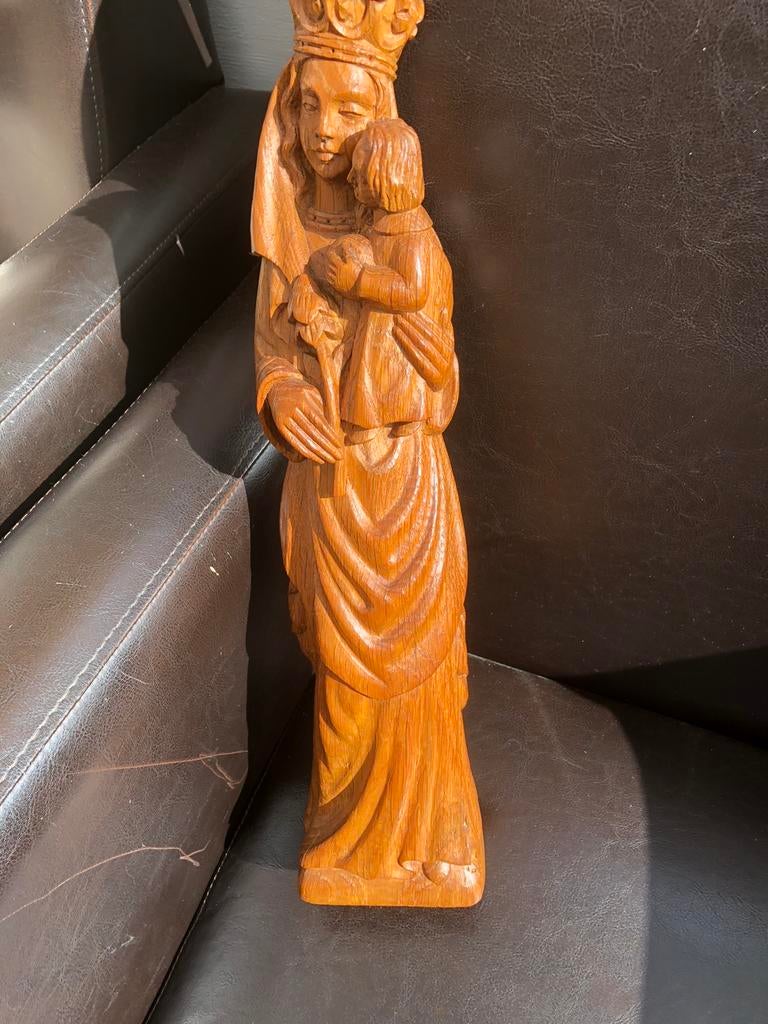 Eikenhout Maria, Antiek en Kunst, Antiek | Religie, Ophalen of Verzenden