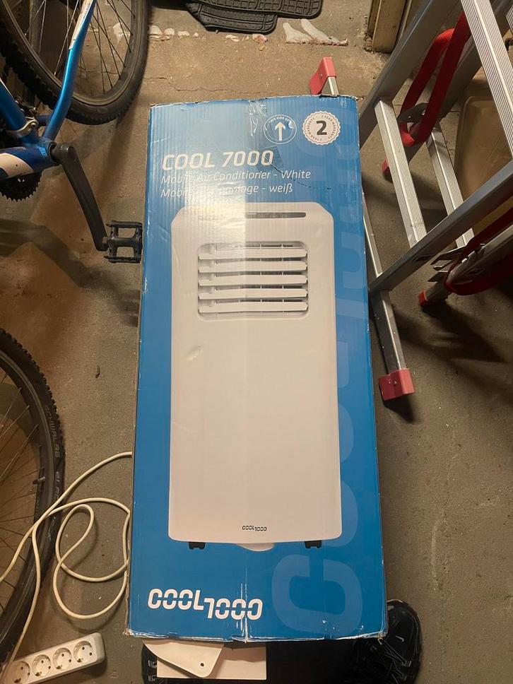 Nieuwe Cool 7000 Mobiele Airco - Ongebruikt, Witgoed en Apparatuur, Airco's, Nieuw, Mobiele airco, Minder dan 60 m³, Koelen en Ontvochtigen