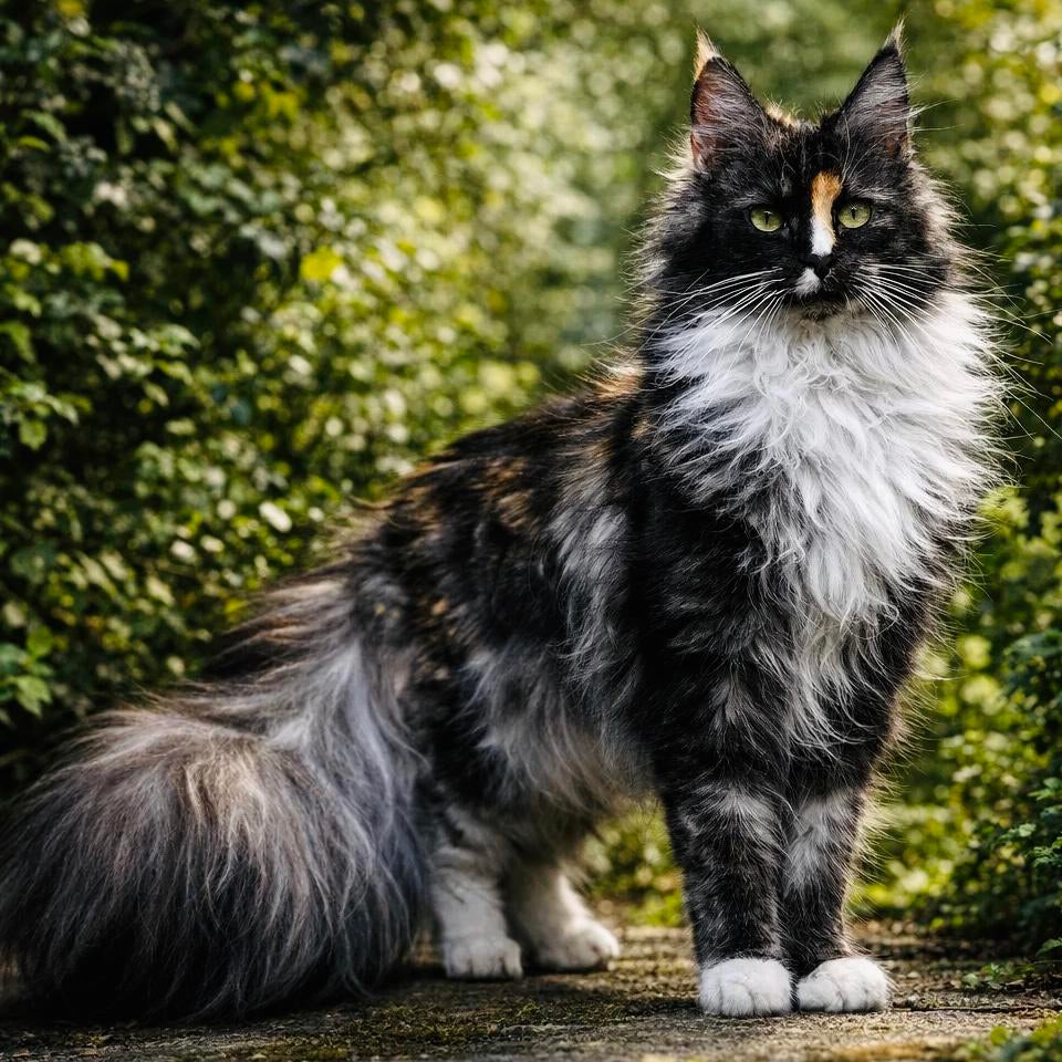 Black Tortie Smoke Maine Coon met stamboom, Dieren en Toebehoren, Katten en Kittens | Raskatten | Langhaar, Poes, Met stamboom
