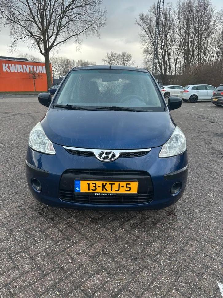 Hyundai i10 1.25 I 5DR 2010 Blauw, Auto's, Hyundai, Particulier, i10, Benzine, B, Hatchback, Handgeschakeld, Origineel Nederlands