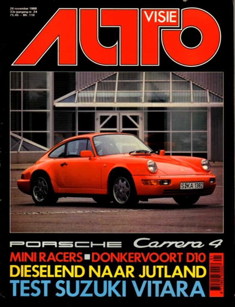 Autovisie test Suzuki Vitara November 1988, Ophalen of Verzenden, Gelezen, Overige merken