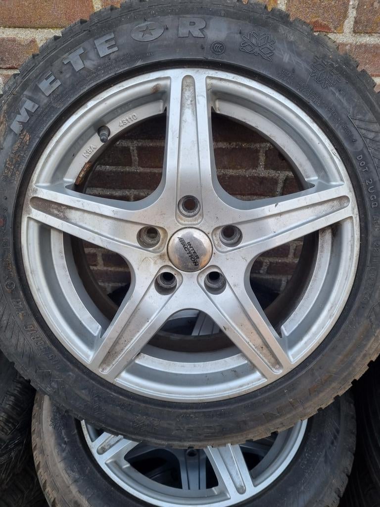 nette velgen enbanden 7xj 17 et 45, Auto-onderdelen, Banden en Velgen, Ophalen of Verzenden, 17 inch, Zomerbanden