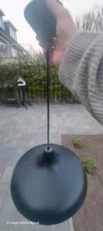 Philips hanglamp, zwart met koperen binnenkant, Ø 40 cm, Ophalen, Gebruikt, Modern, Industrieel, Metaal