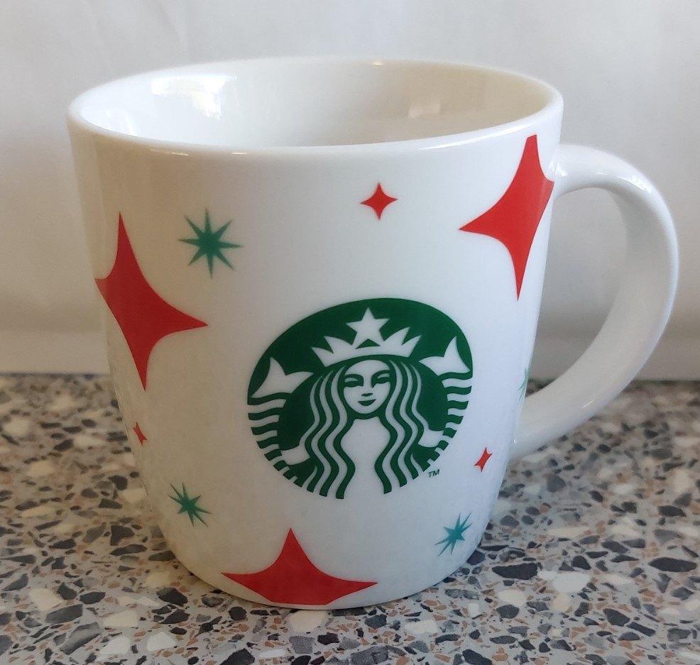 Kerst Christmas Beker mok kop Starbucks 2022 rood groen, Ophalen of Verzenden, Zo goed als nieuw, Overige stijlen, Kop(pen) en/of Schotel(s)