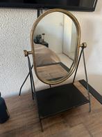 Spiegel goud, Ophalen, Zo goed als nieuw, Rechthoekig, Minder dan 100 cm