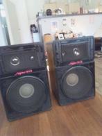100 watt kleine zware metalen speakers, Audio, Tv en Foto, Luidsprekers, Overige merken, Gebruikt, Ophalen of Verzenden, 60 tot 120 watt