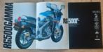 Suzuki RG500 Gamma  1986 unieke  folder, Verzenden