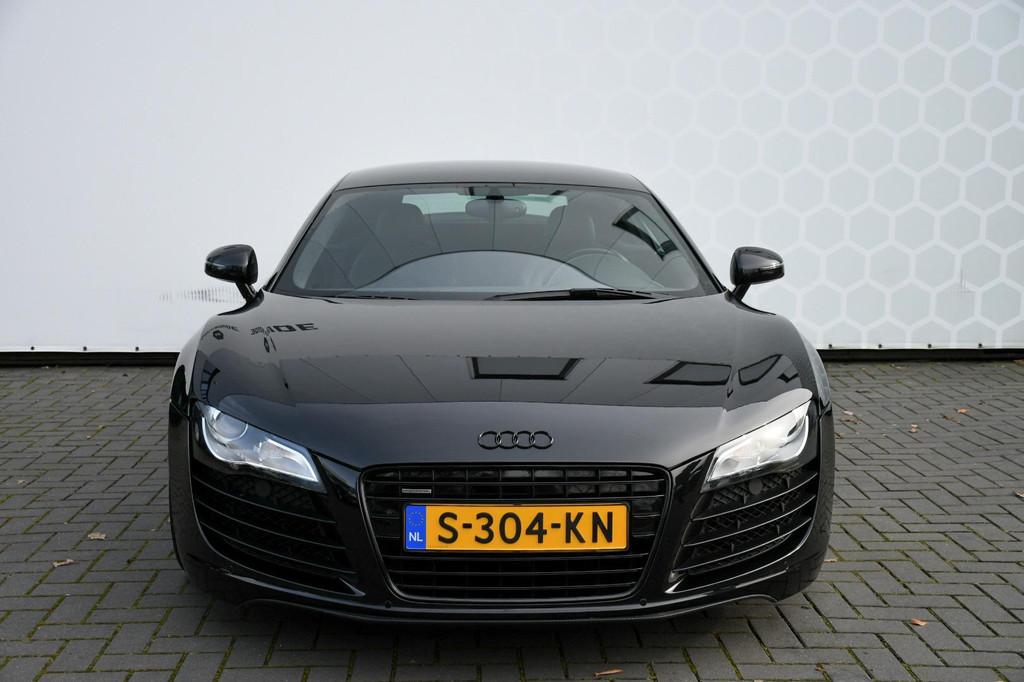 Audi R8 4.2 V8 FSI 420PK Carbon Alcantara Xenon Led Leer V10, Auto's, Automaat, Gebruikt, Zwart, Leder