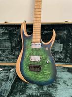 ibanez rgdix6mpb met Bare Knuckle en koffer, Ophalen, Zo goed als nieuw, Solid body, Ibanez