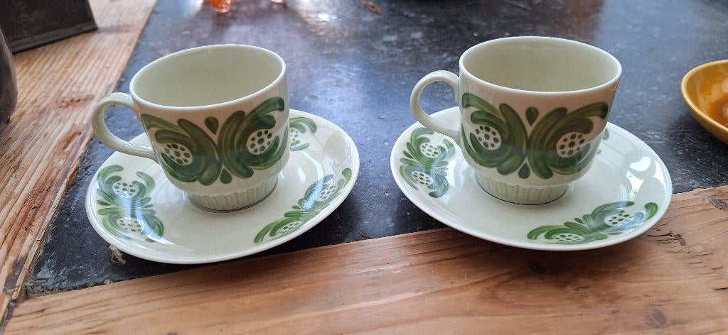 Kop en schotel set 2 Tirschenreuth, Huis en Inrichting, Keuken | Servies, Ophalen, Zo goed als nieuw, Overige stijlen, Kop(pen) en/of Schotel(s)