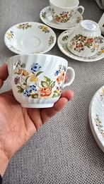 Aynsley Cottage Garden: 3 kop en schotels, 3 borden, Ophalen of Verzenden