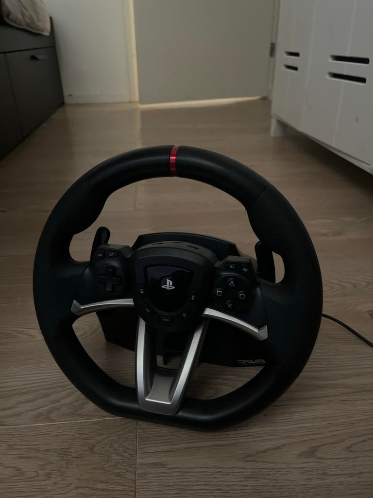 Hori Racing Wheel Apex voor PS5 met Gran Turismo 7, Spelcomputers en Games, Ophalen, Online, 1 speler, Racen en Vliegen