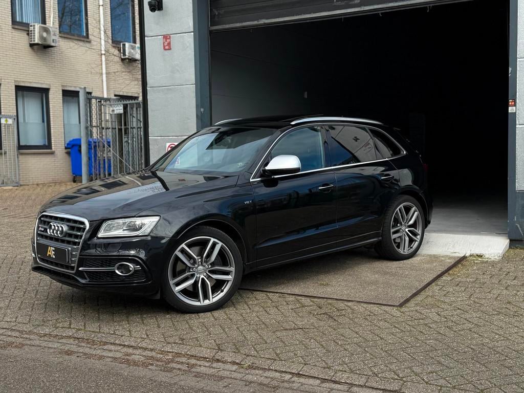 Audi SQ5 3.0 TDI Quattro Pro Line 313 PK|Pano|B&O, Auto's, Audi, Euro 5, 15 km/l, Gebruikt, Zwart